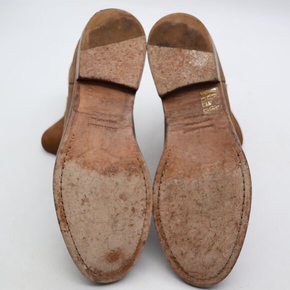 Isabel Marant Ankle Boot Suede Waxed Women's Size EU 39 Cowboy Western Round Toe - Picture 8 of 12